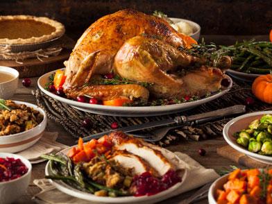 Pavo para las festividades